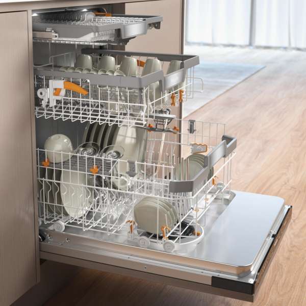 Miele G 7765 SCVi XXL AutoDos  Vollintegrierter Geschirrspüler XXL mit automatischer Dosierung dank AutoDos mit integrierter PowerDisk